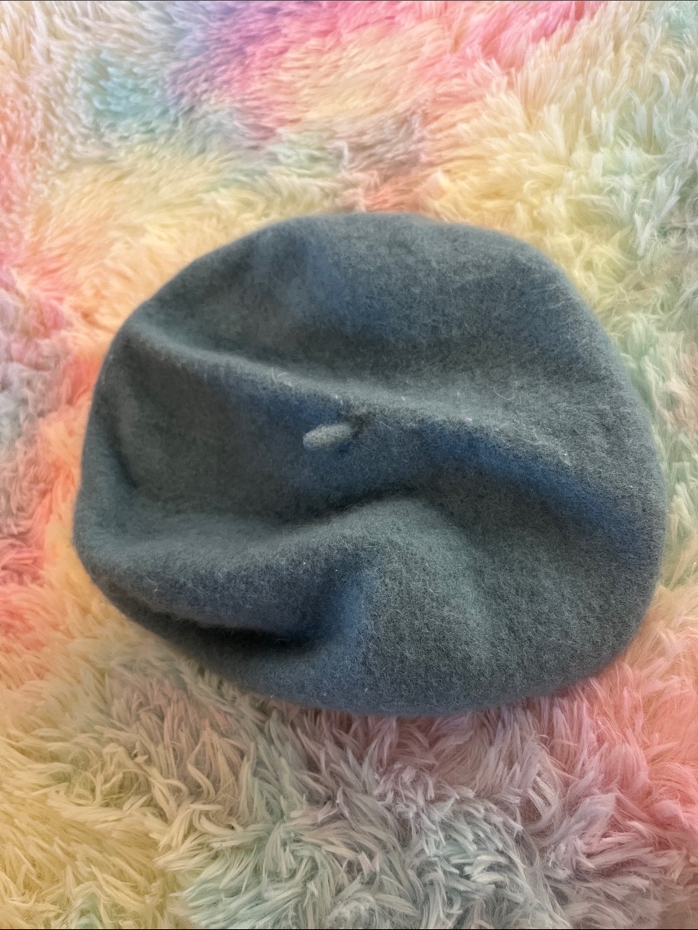 Forever 21 blue beret hat